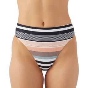 Non Abrasive Trim High Density Knit Women's Merhaba Stripe Max Bottom