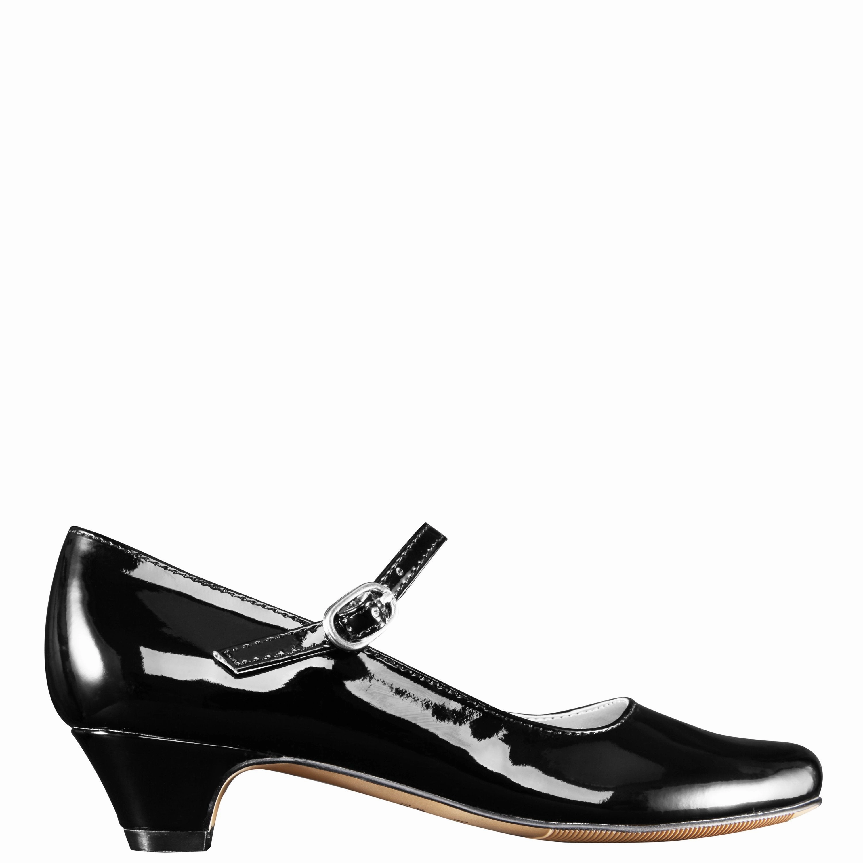 Slim Form Lightweight EVA Midsole SEELEY-BLACK PATENT