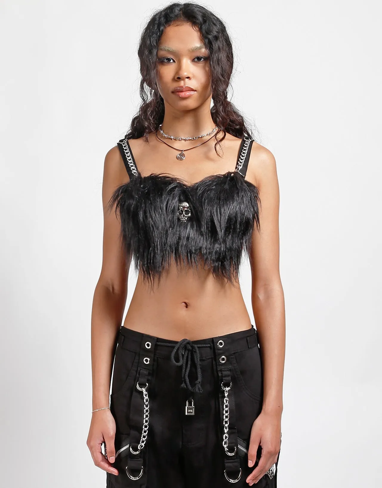 FURTASTIC BRA TOP Soft Texture RecycledPolyester
