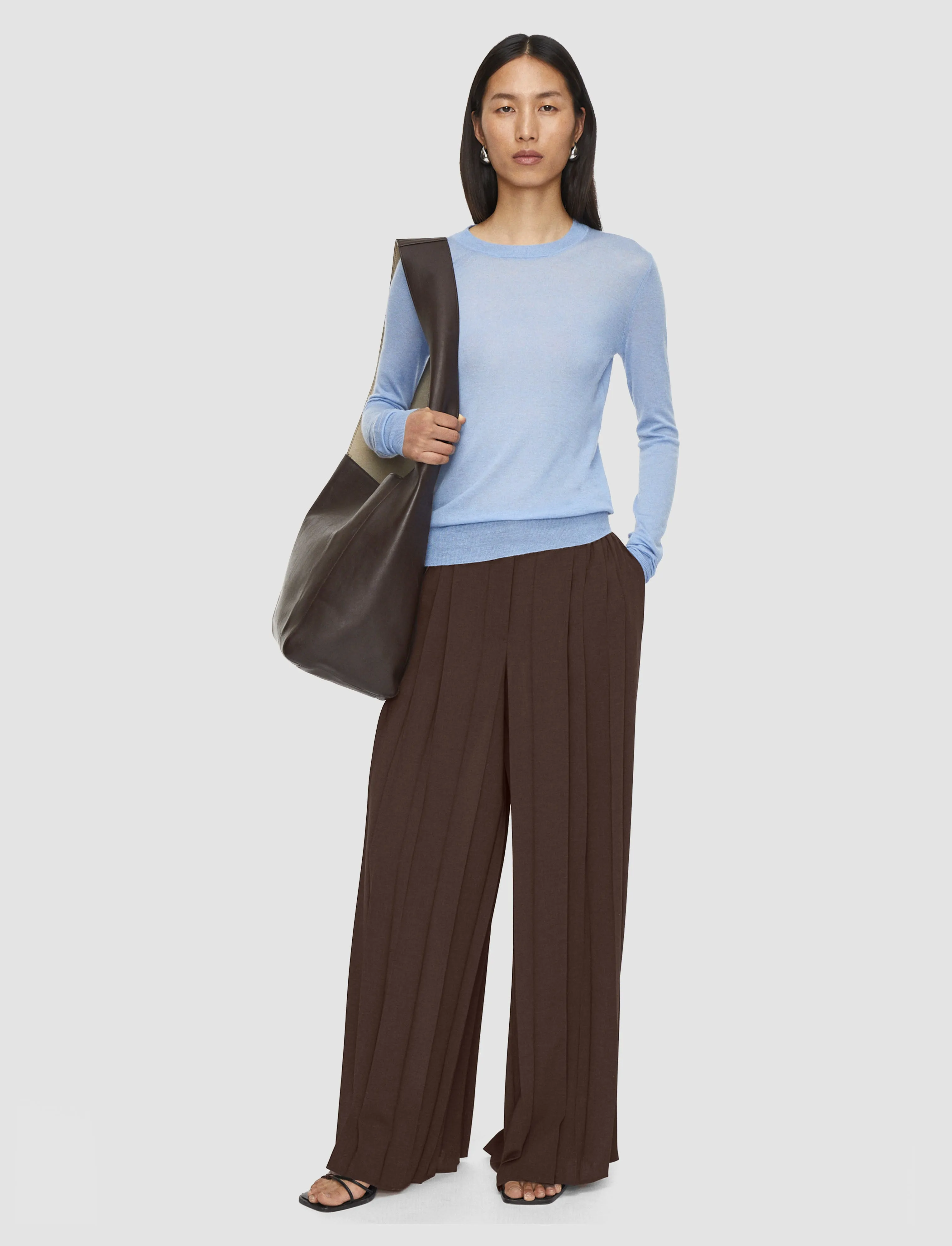 Street Trend Cashair Round Neck Jumper