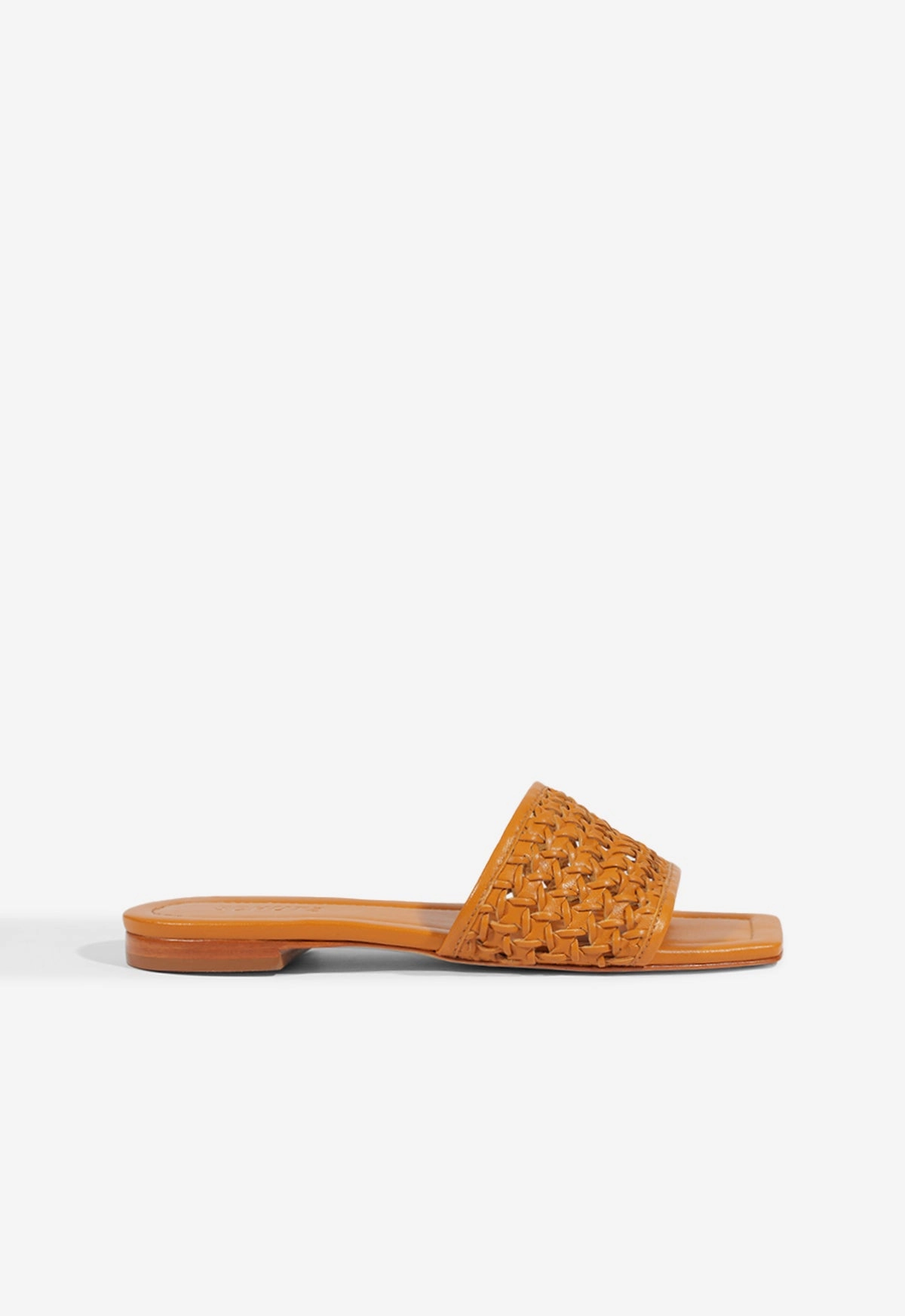 Seamless Fit Work Commute Juliet Leather Flat Sandal