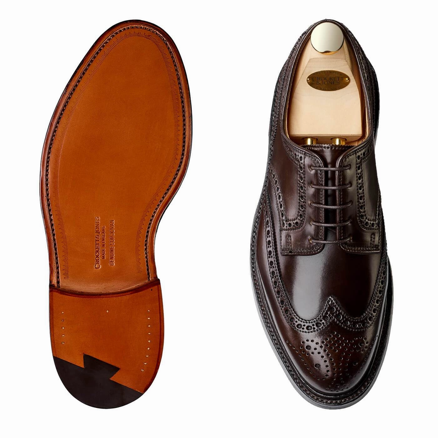 Toe Protection Pembroke Dark Brown Cordovan