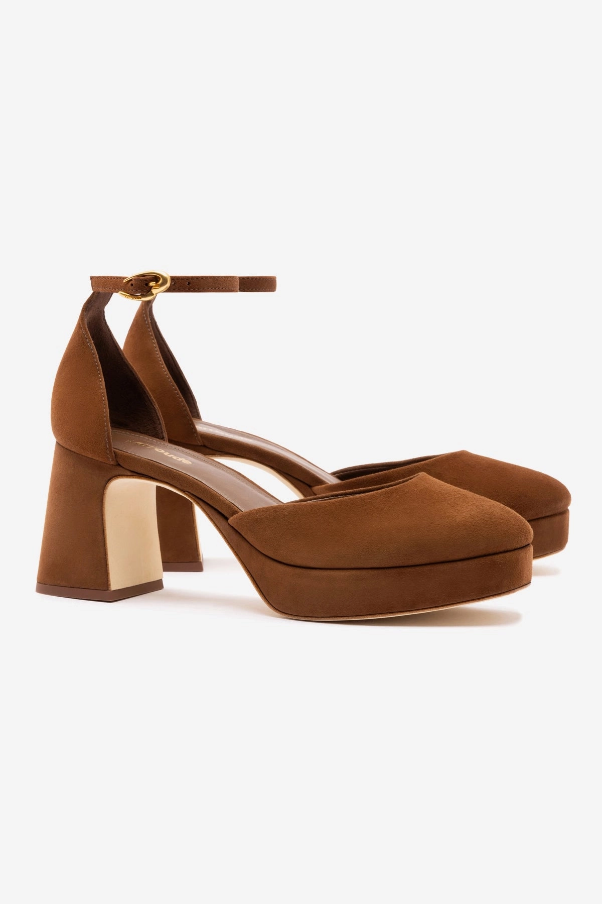 Business Mode Canvas Cool Ari Verona Low Pump In Burnt Umber Suede
