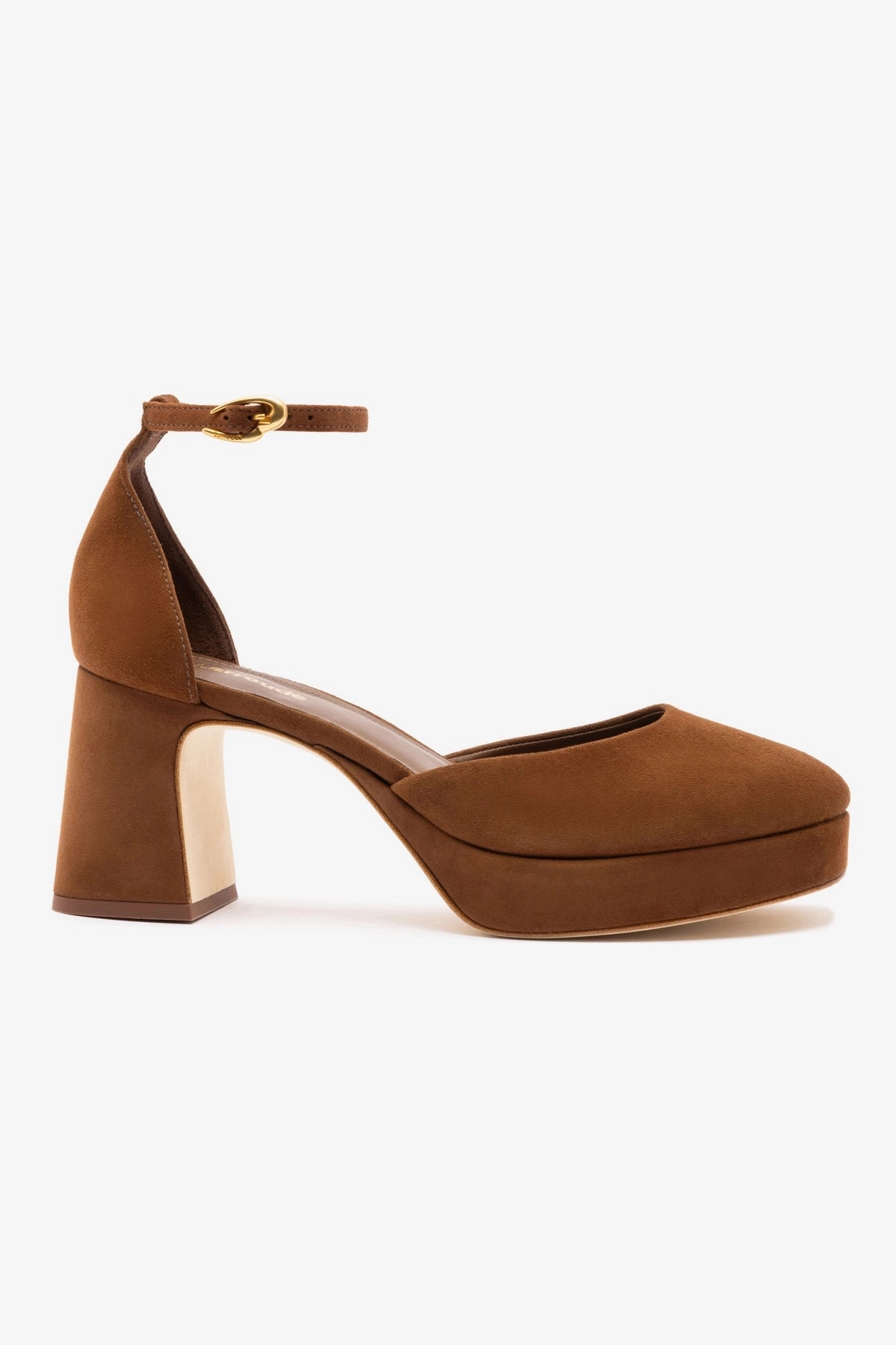 Style Goal Ari Verona Low Pump In Burnt Umber Suede