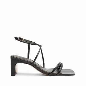 Closet Core Breathable Daily Walk Aimee Block Leather Sandal