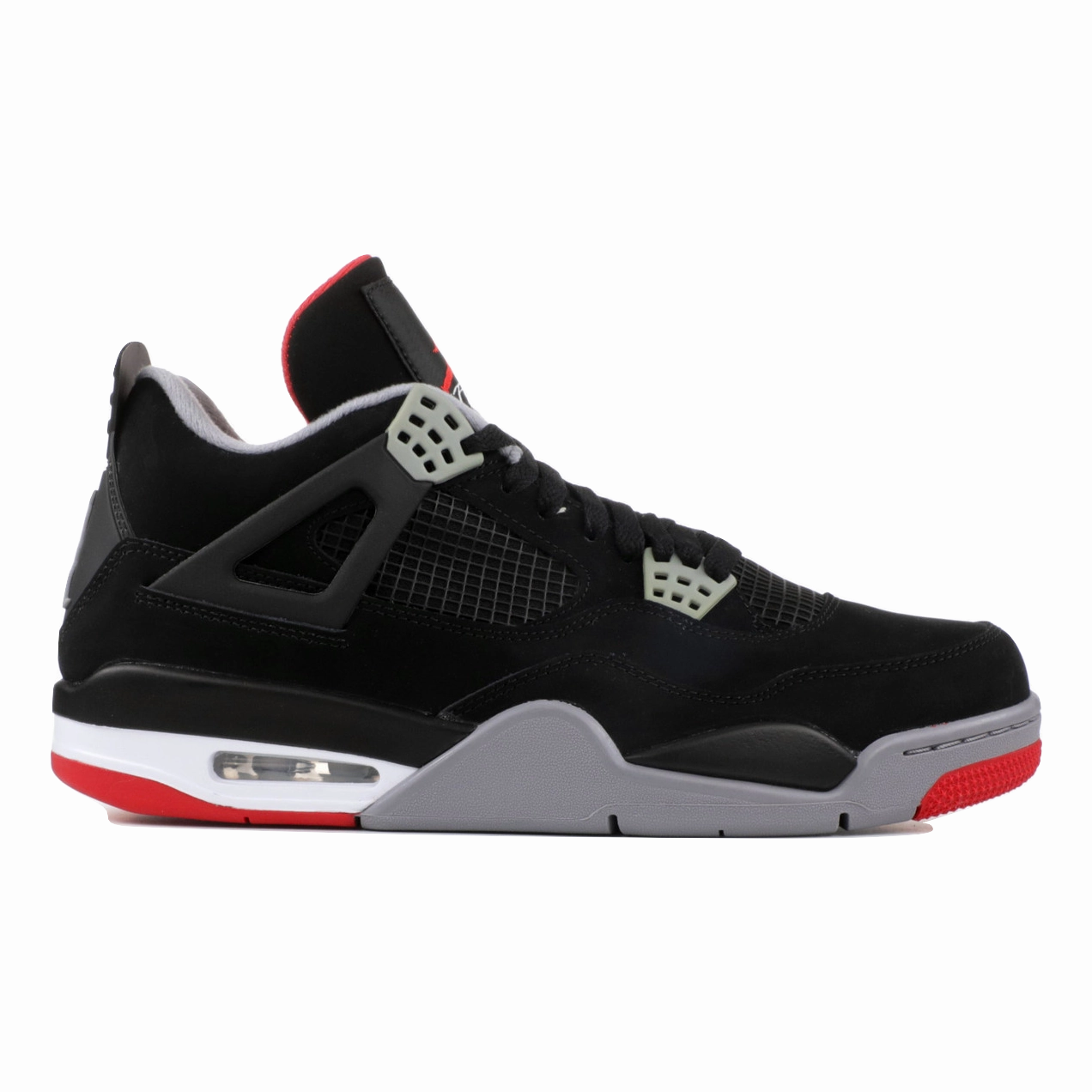 Lightweight EVA Material Slip Resistant Traction Air Jordan 4 Retro - Bred (2019) - Used