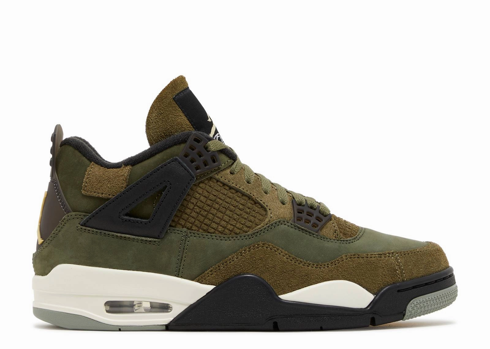 Quick Motion Air Jordan 4 Retro SE Craft - Medium Olive