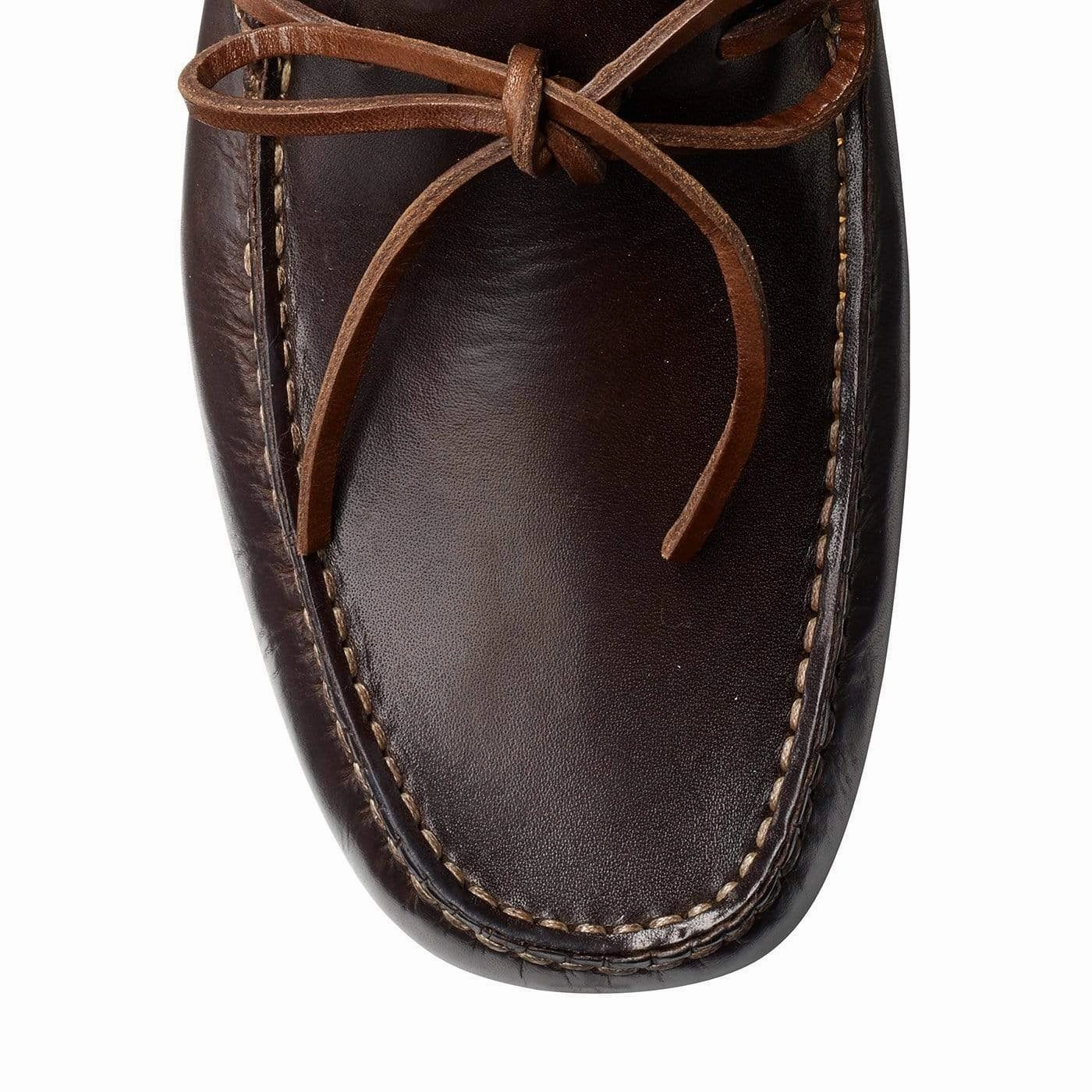 Modena Dark Brown Burnished Calf Foot Support