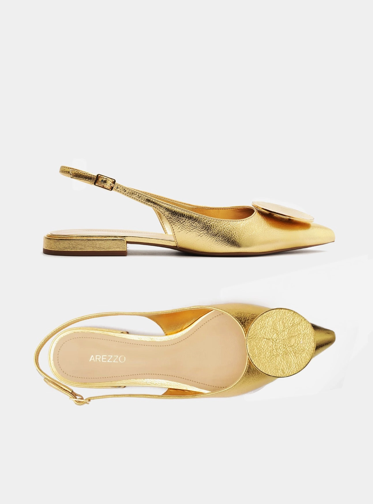 Arch Support Daily Walk Storm Proof Alani Leather Ballet