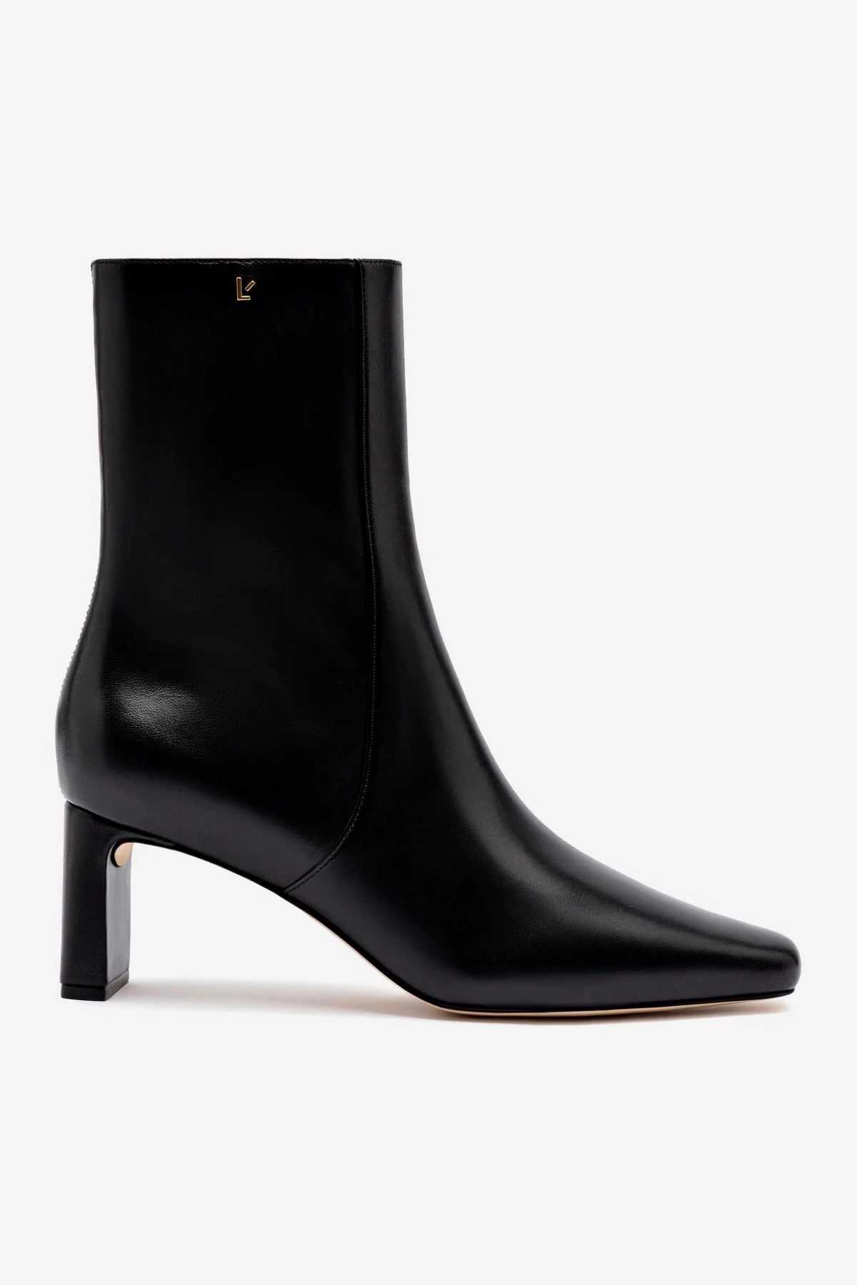 mud proof Icon Edge Alexis Bootie In Black Leather