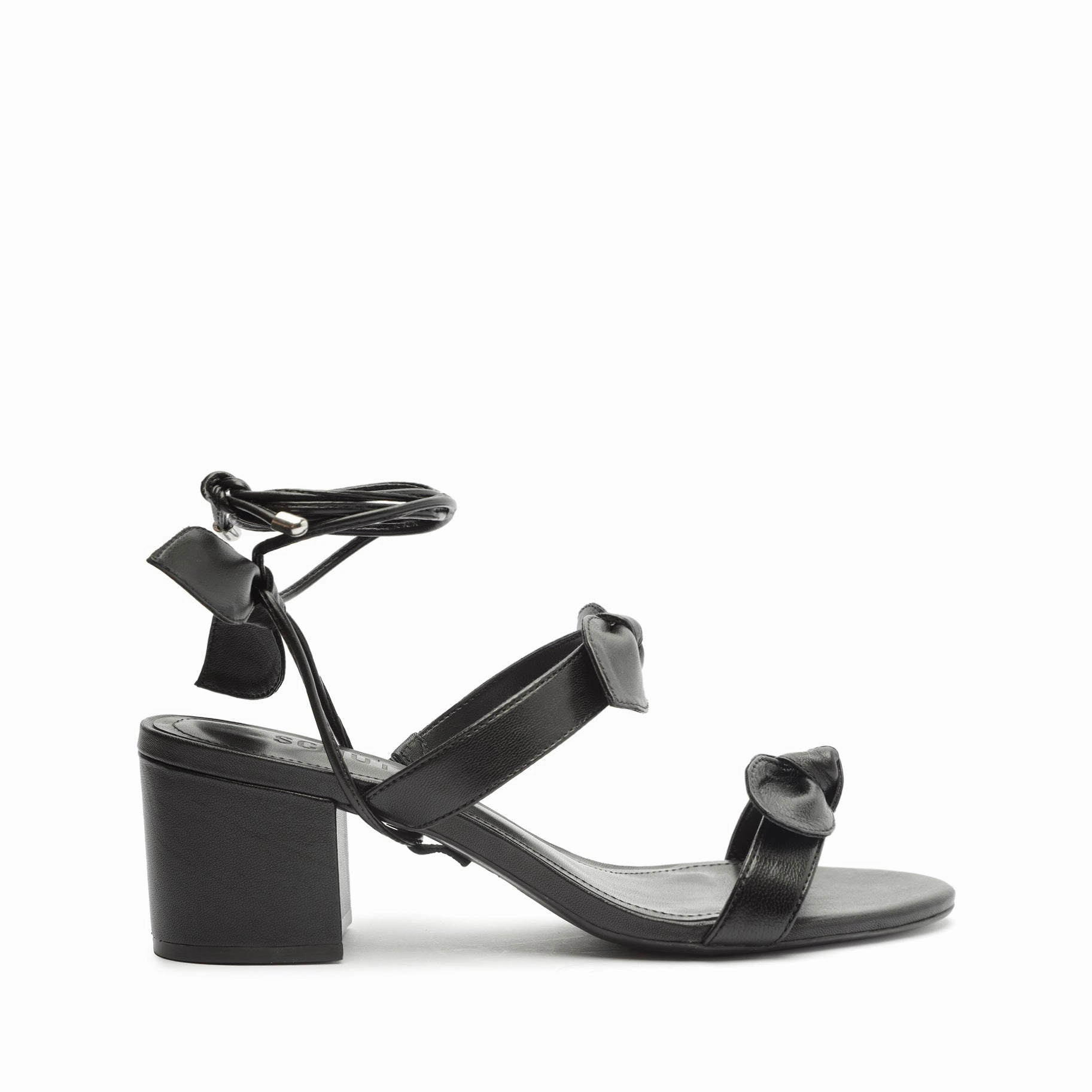 Dad Pick Fashion Glow Alia Mid Block Nappa Leather Sandal