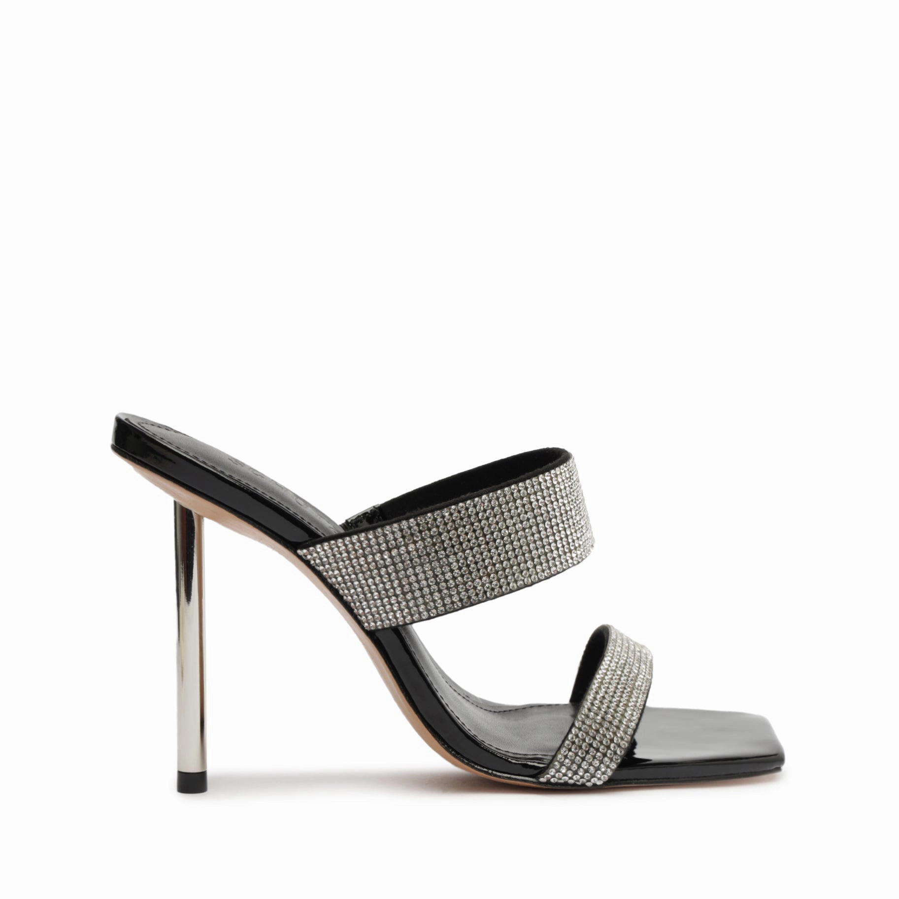 Vibration Dampening Layer Liam Metallic Nappa Leather Sandal