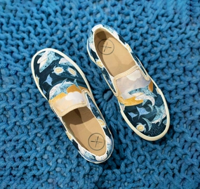 Cushioned Midsole Design Apex Slip On