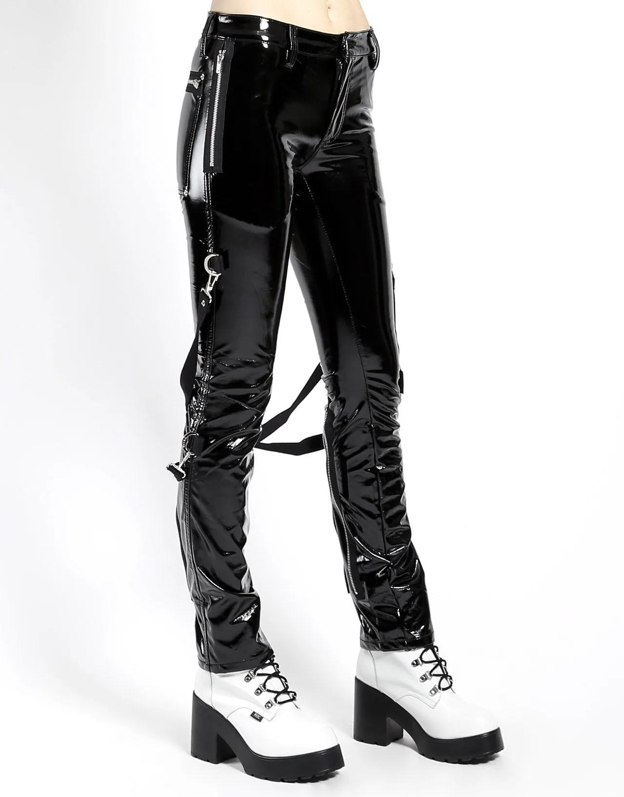 Plus-size option NonSlipInnerGrip Vinyl Chaos Pant