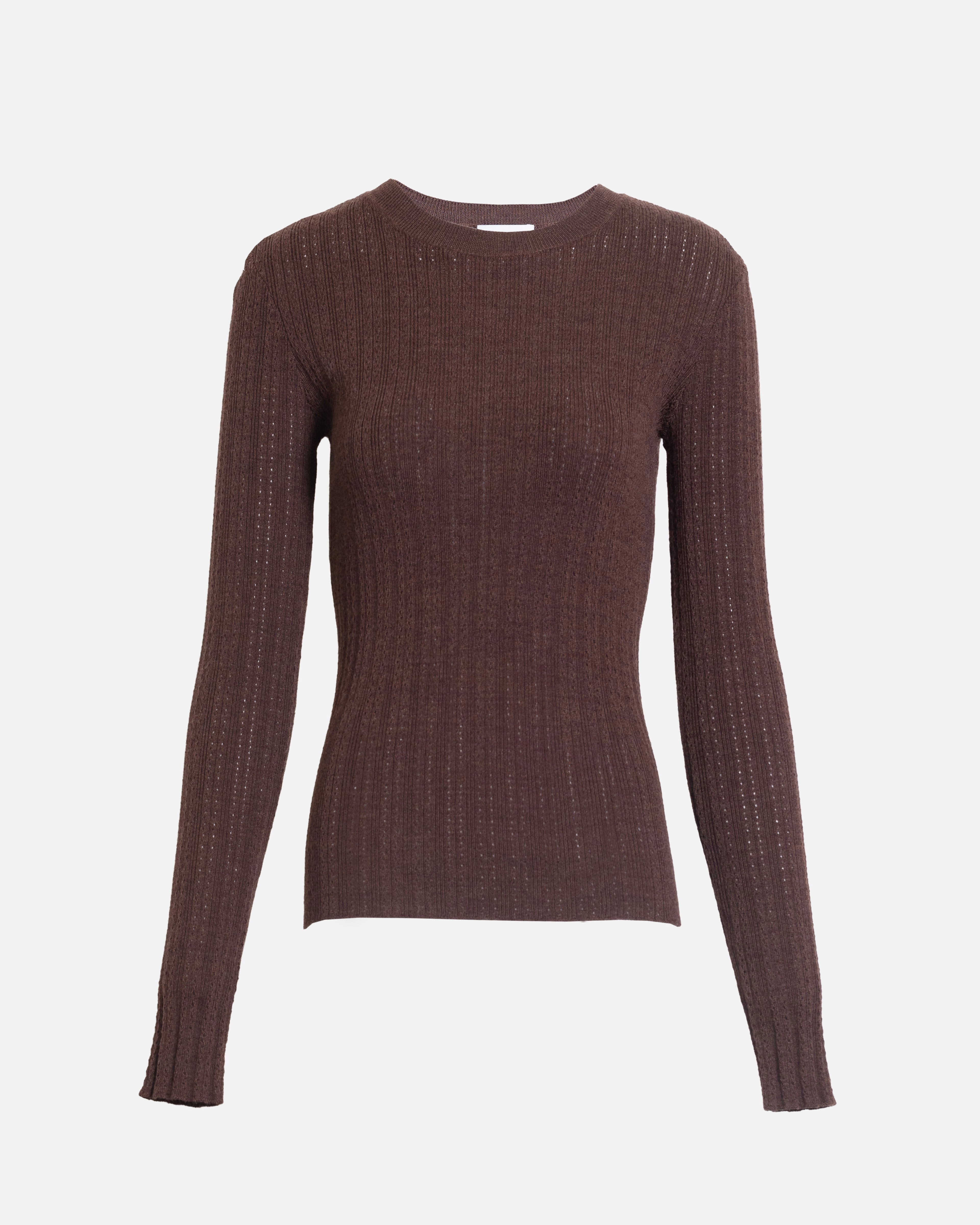Crew Neck Kayden Knit Non Restrictive Cuff Weekend Ready