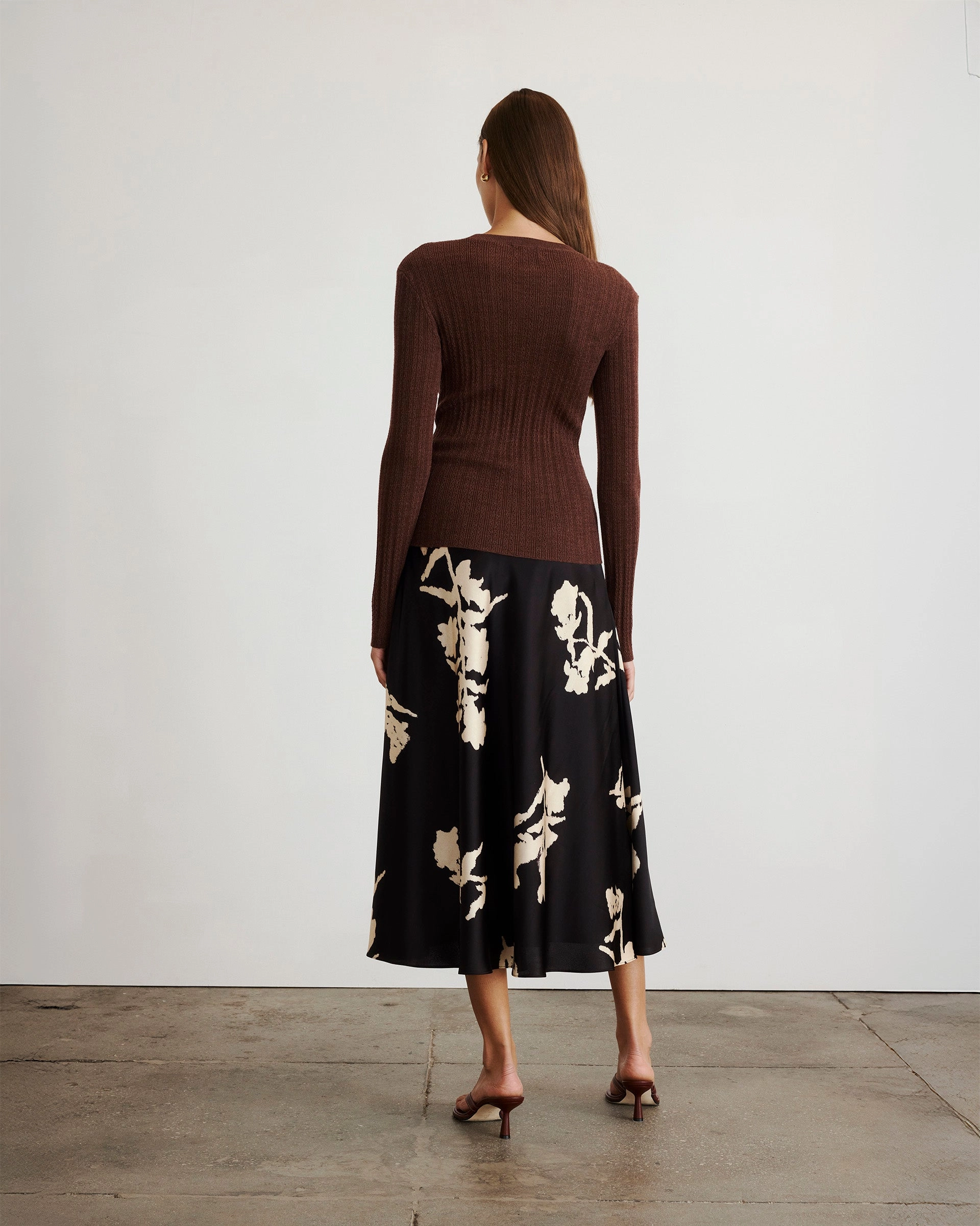 3D Knitting Technology Modern Style Crew Neck Kayden Knit