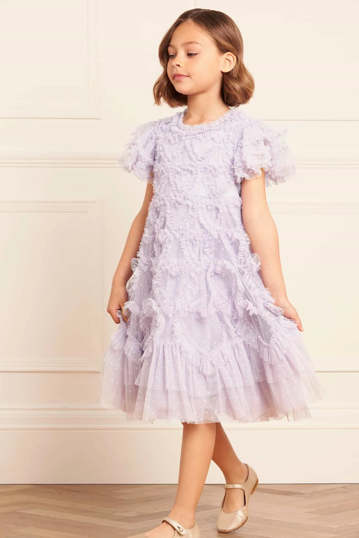 Amorette Kids Dress StretchableKnit