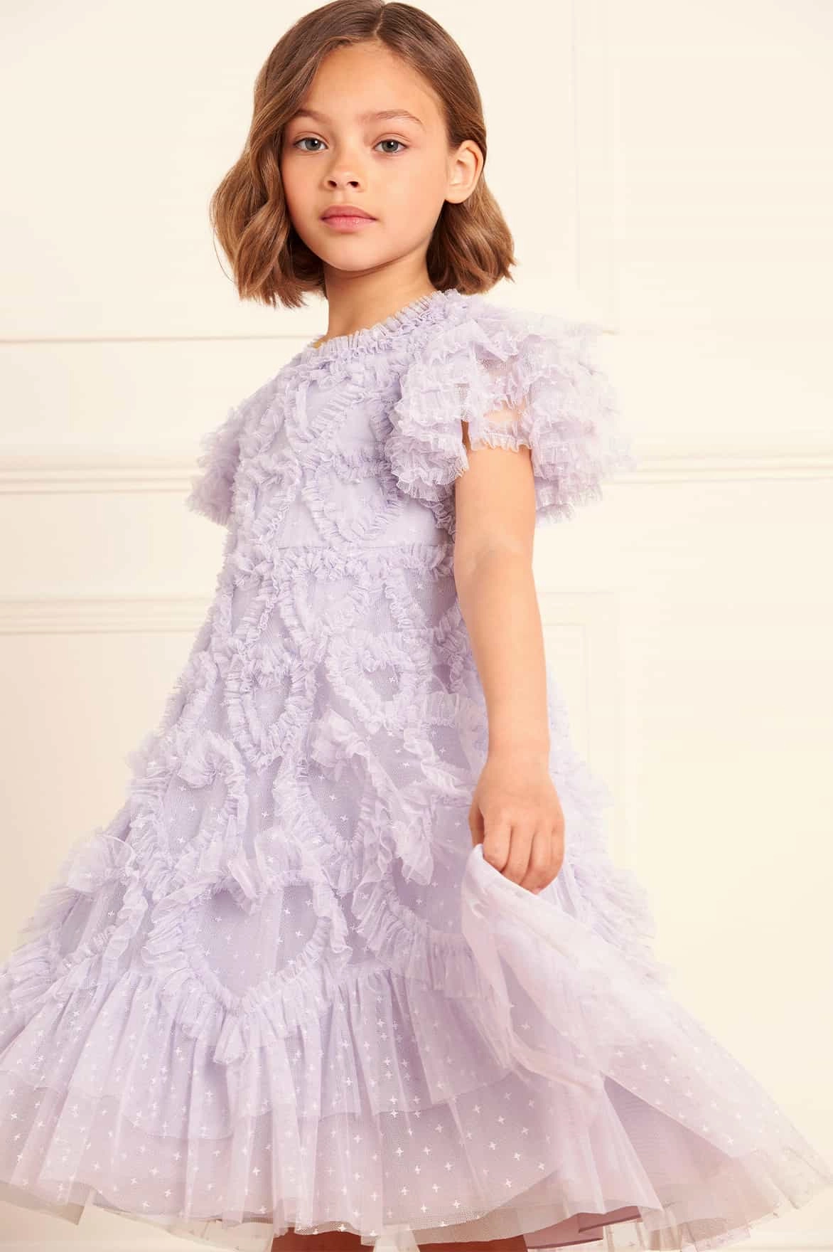 Tear Resistant Weave Amorette Kids Dress