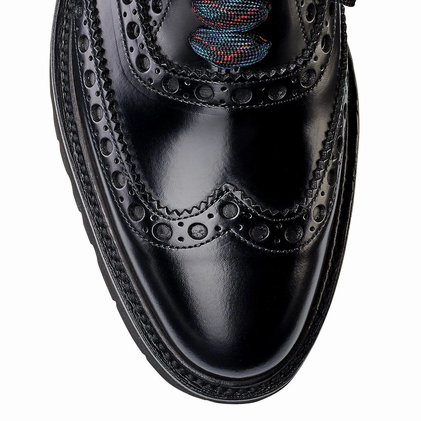 Contemporary Oxfords Timeless Leather Amy Black Cavalry Calf