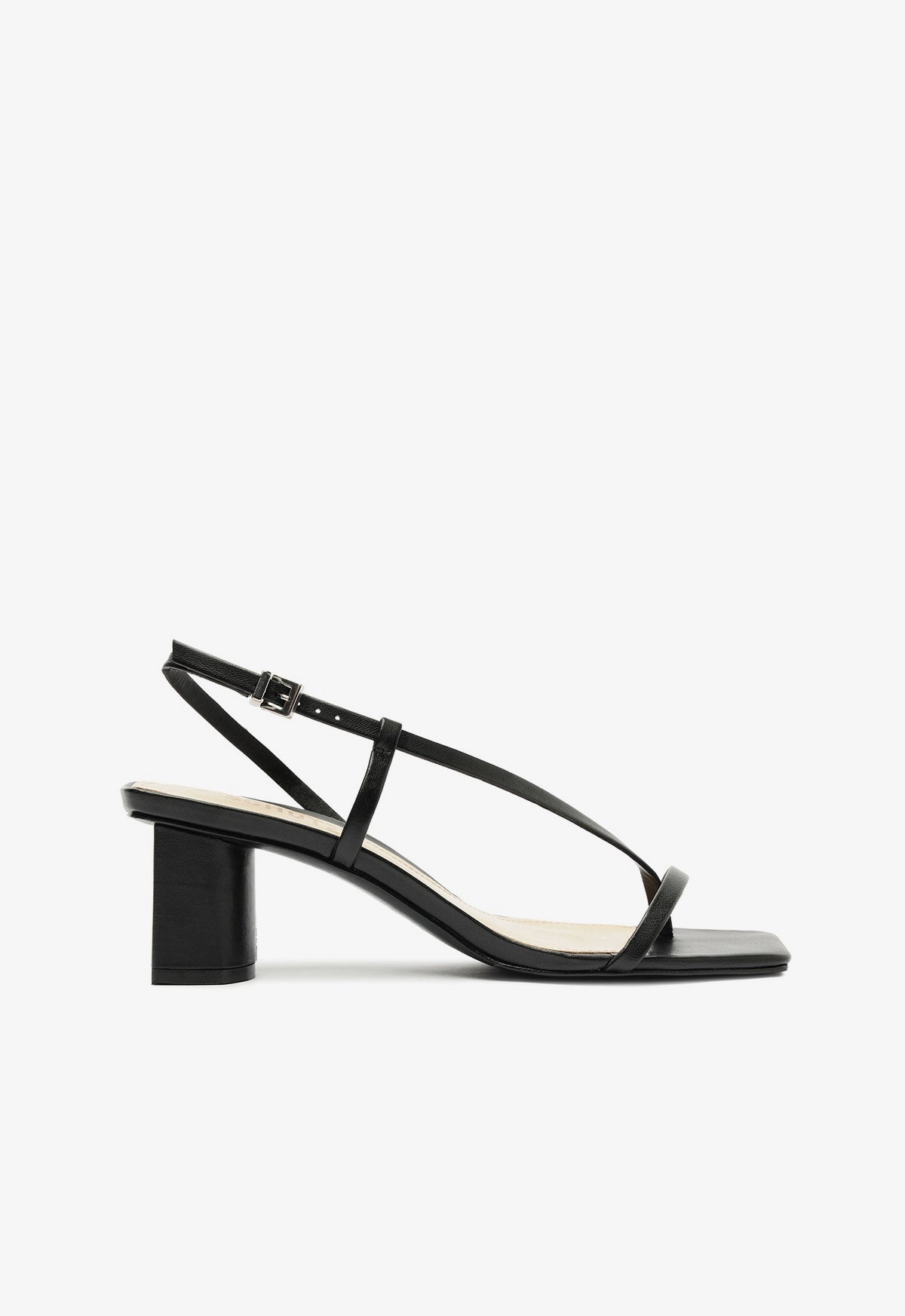 Heloise Mid Block Sandal Stone Glam