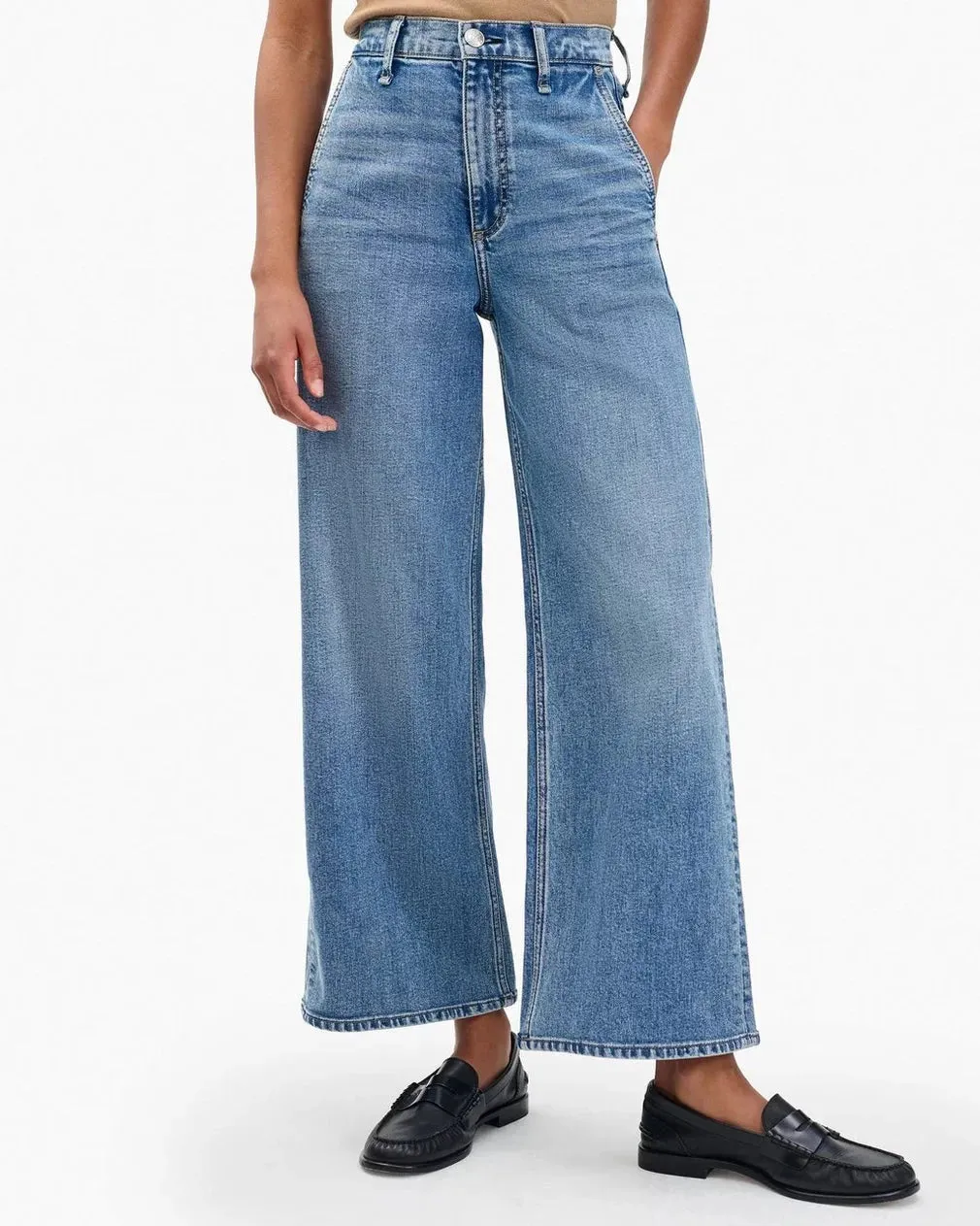 Routine Wear Andi Wide Leg Jean Orian