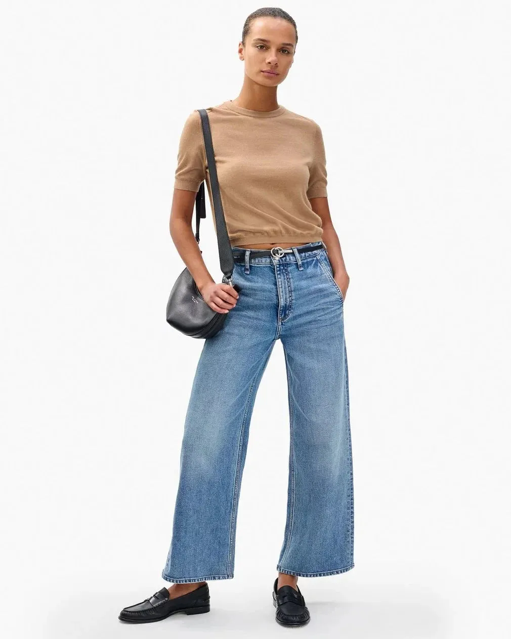 Andi Wide Leg Jean Orian Artist Vibe Travel Outfit