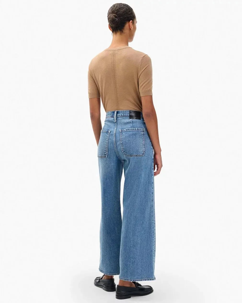 Chill Style Elegant Party Look Winter Warmth Andi Wide Leg Jean Orian