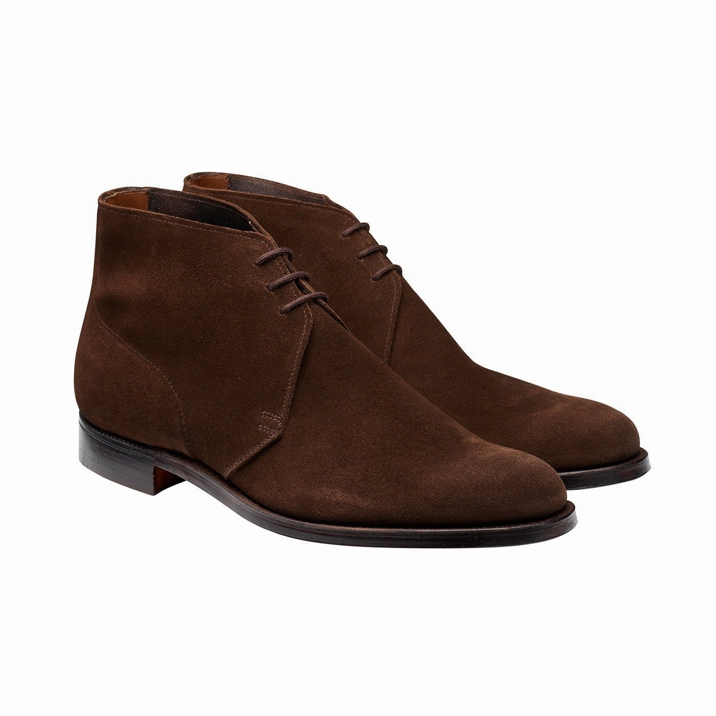 Chukka Dark Brown Suede Dock Easy