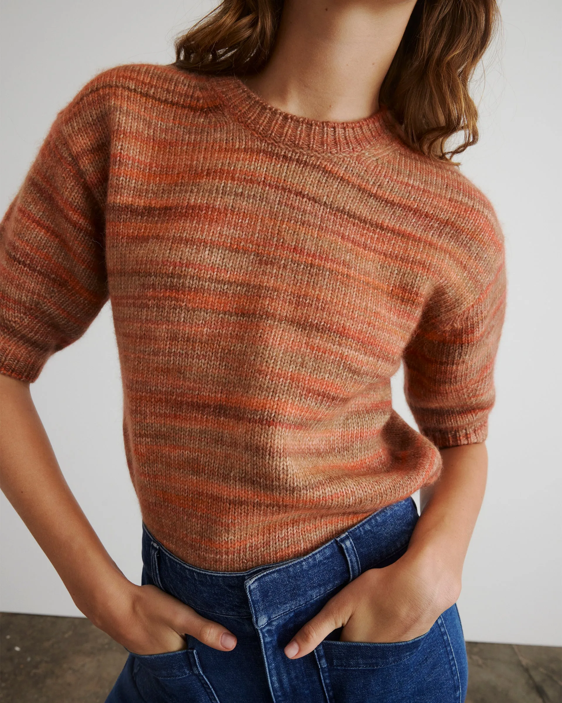 Anne Sweater LowProfile Stitching Cold Weather