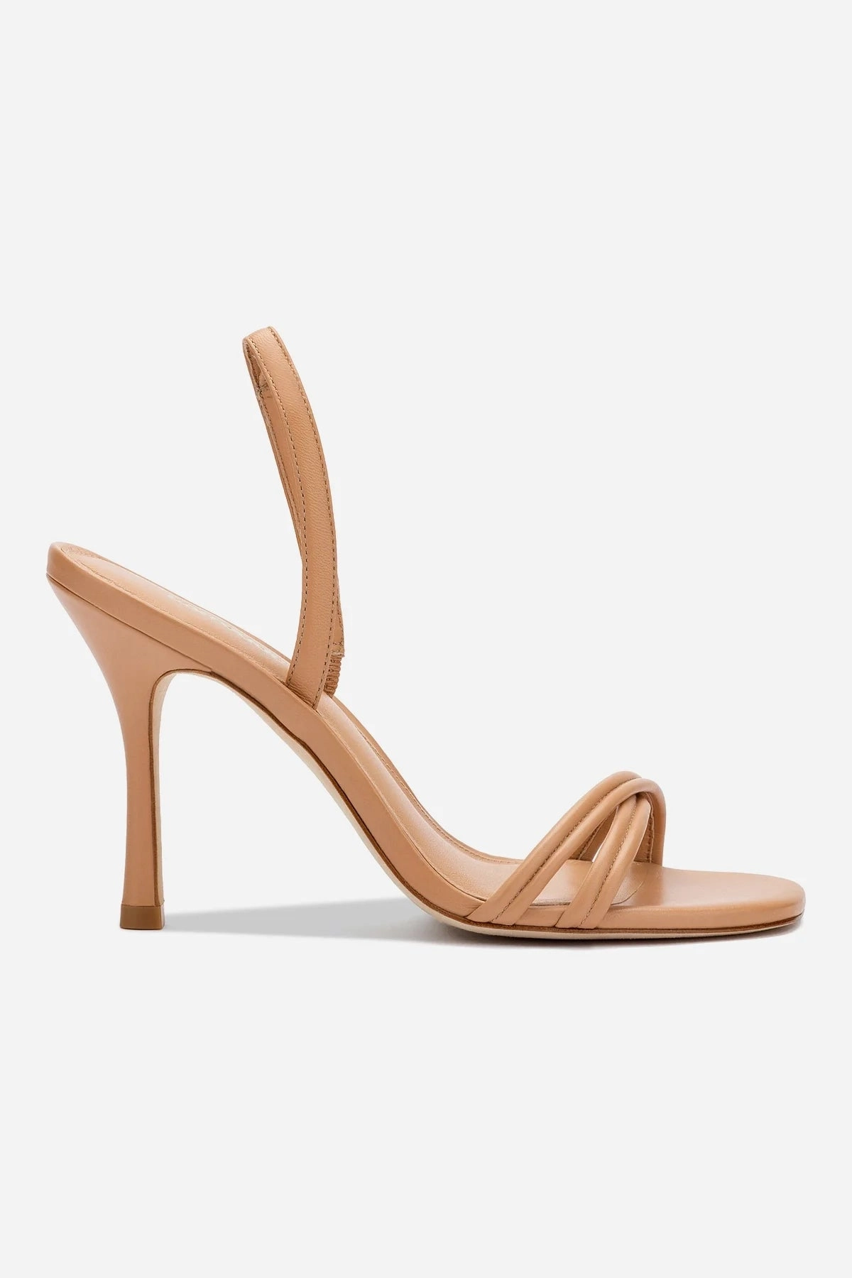 Sweat Resistant Urban Stroll Kick Power Annie Sandal In Tan Leather
