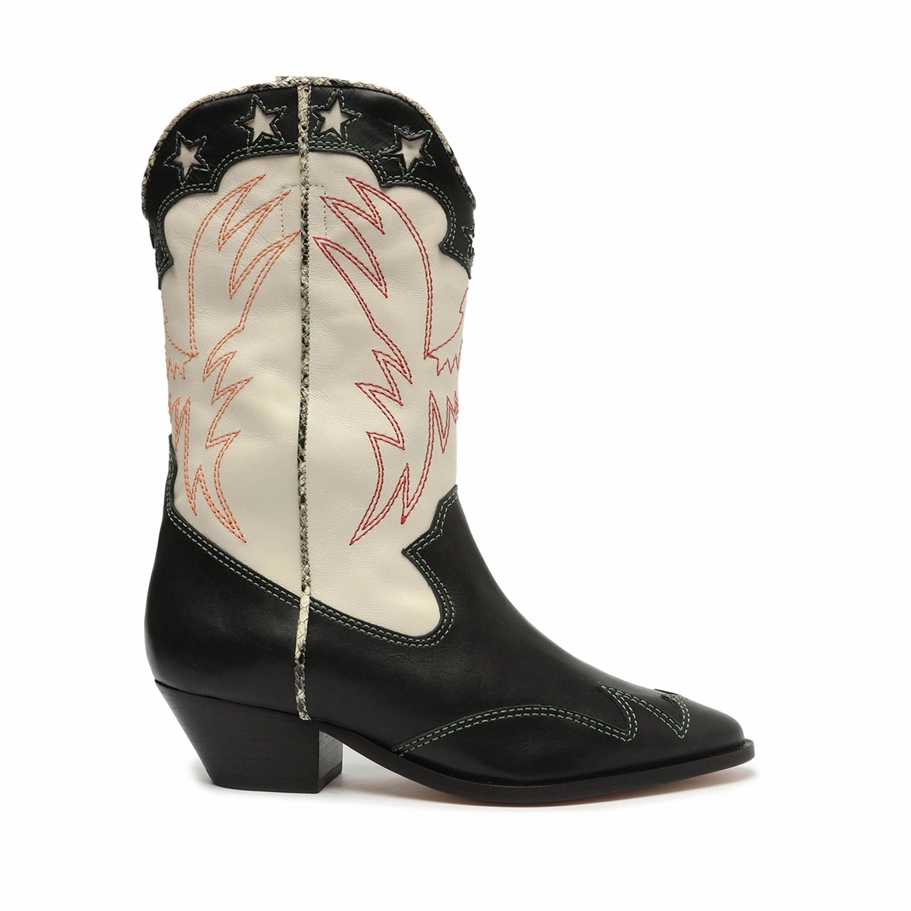 Cicera Leather Bootie Clean Step