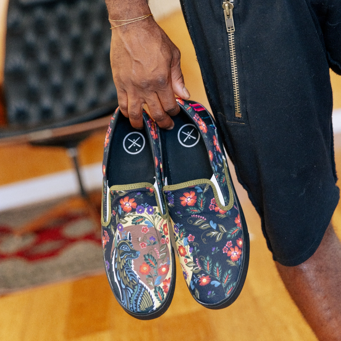 Fashionable Design Jackal Slip On