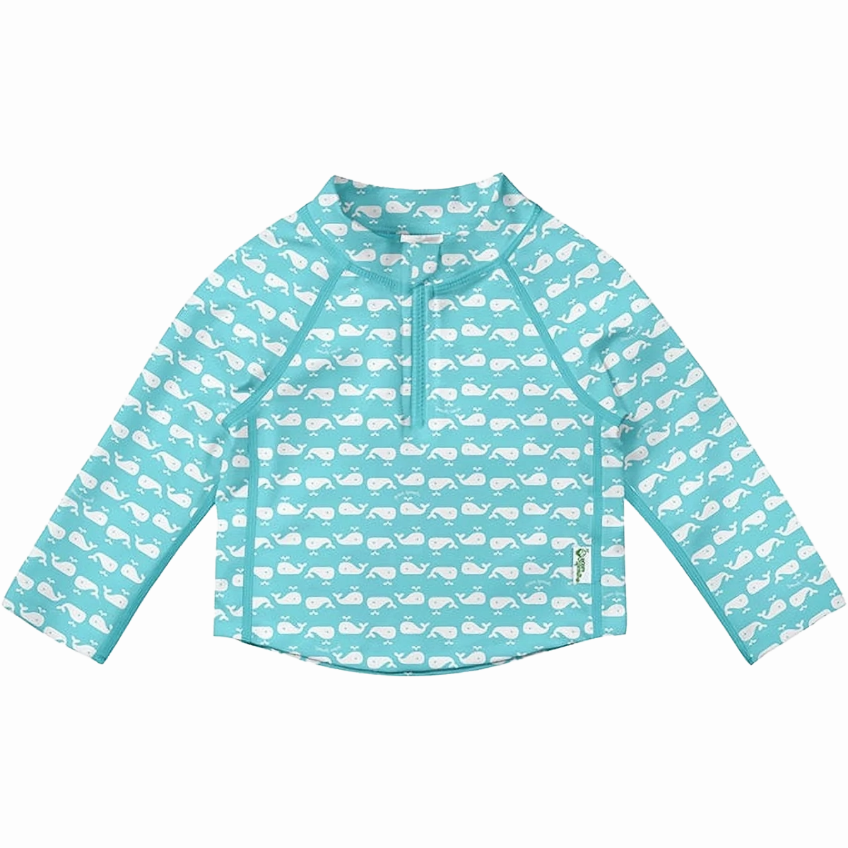 Recycled Material Blend Youth Zip Rashguard