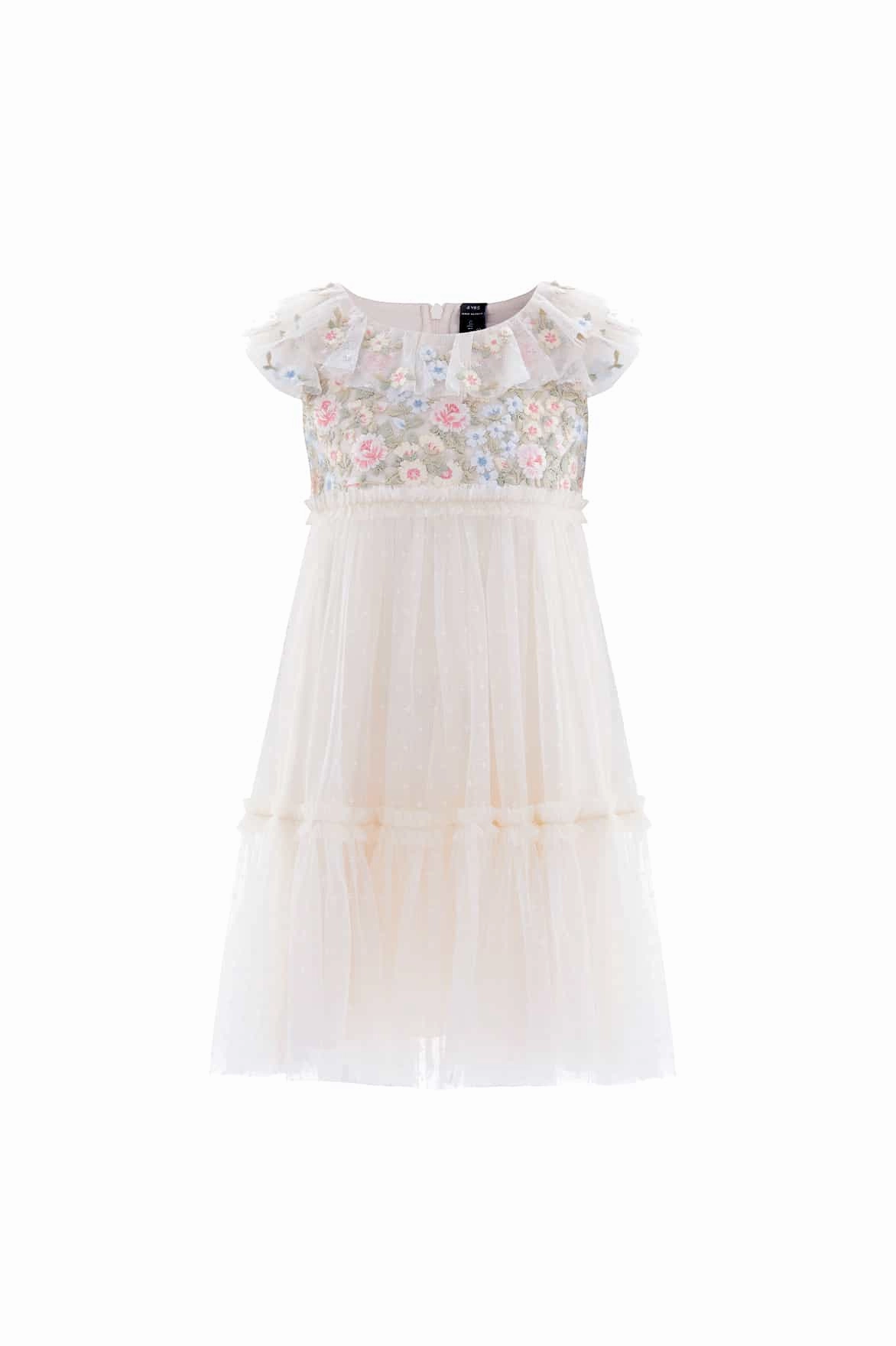 Sporty Design Antoinettes Floral Bodice Kids Dress