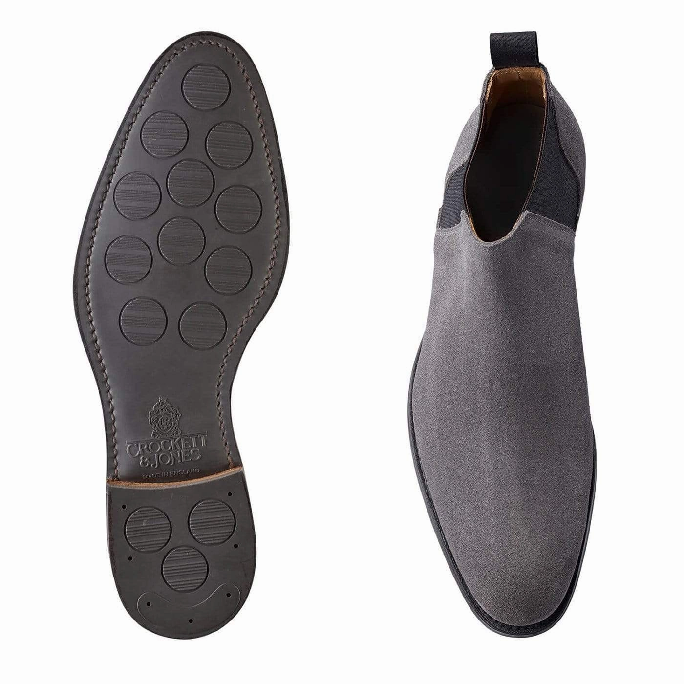 Cranleigh Shark Grey Suede Style Base