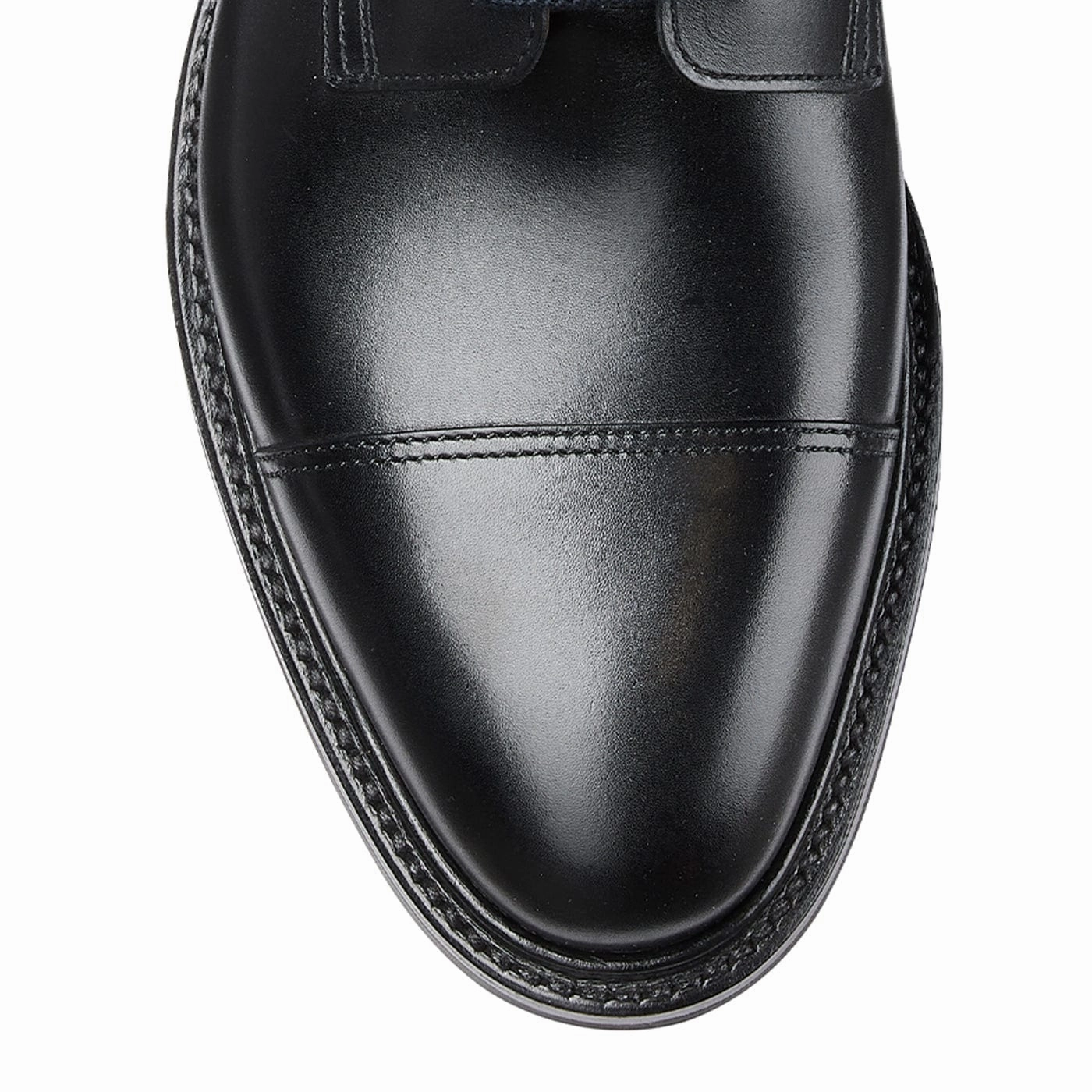 Argyll Black Wax Calf synthetic leather