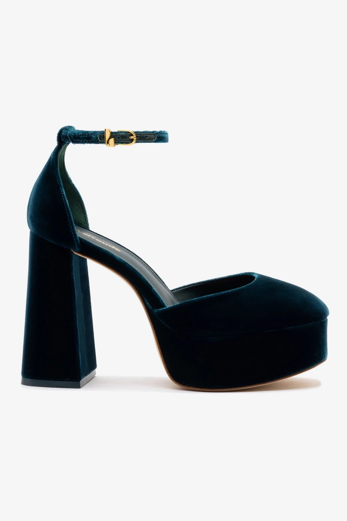 Street Mood Air Dry Ari Pump In Deepsea Velvet