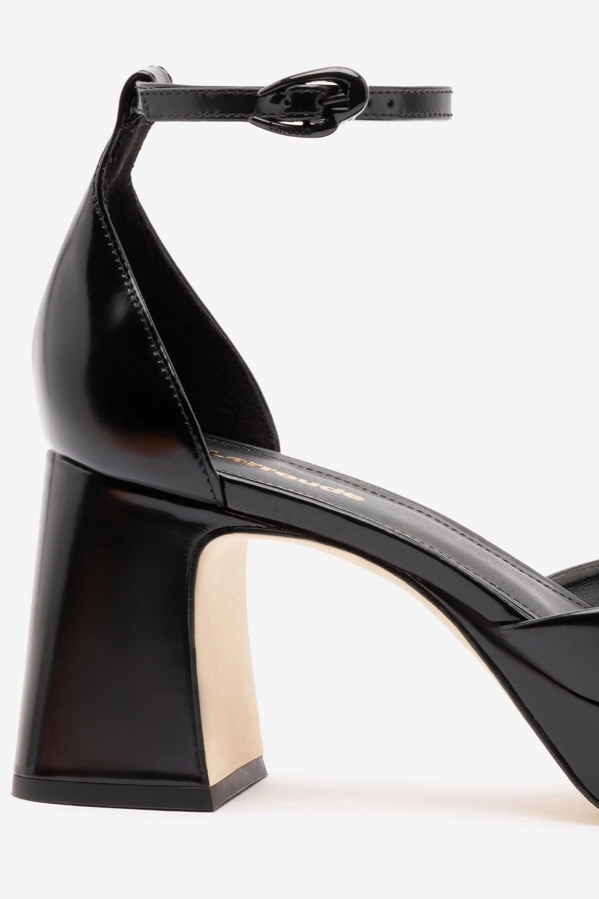 Icon Edge Ari Verona Low Pump In Black Box Leather