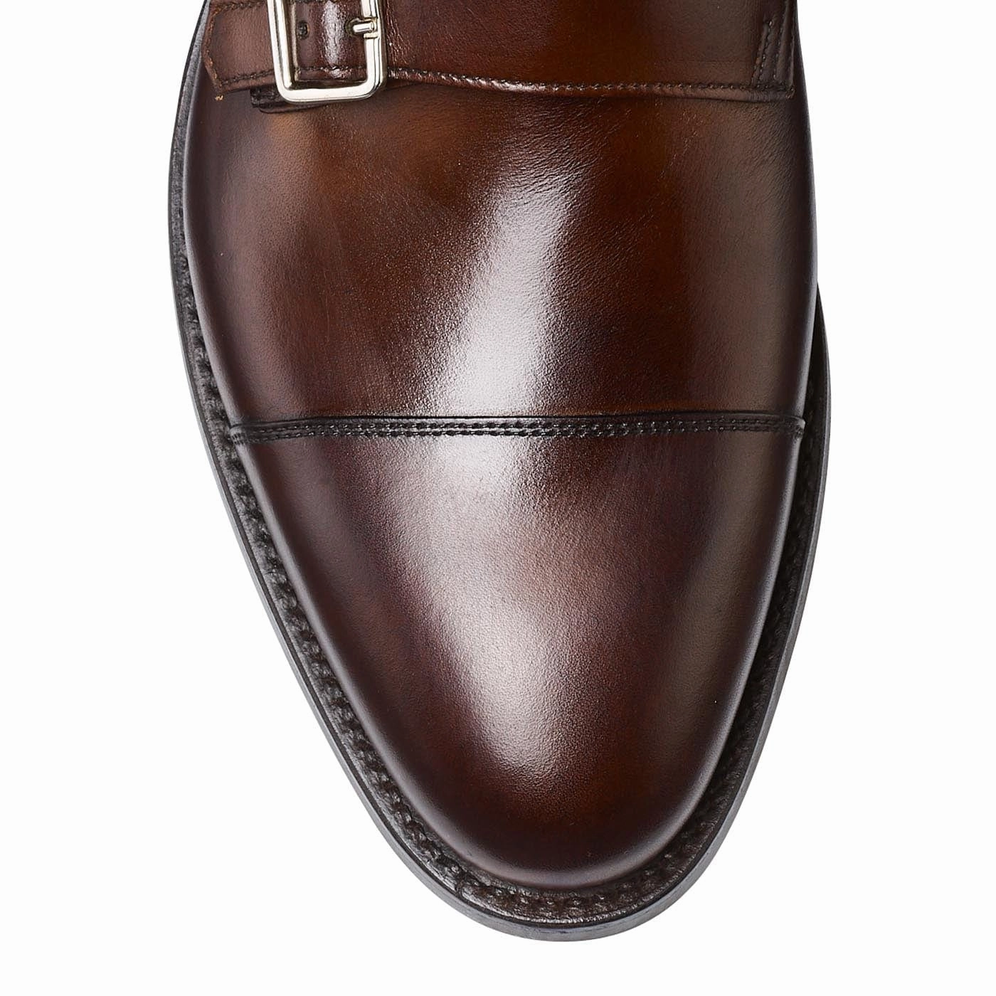 Lowndes 4 Dark Brown Burnished Calf Breathable Inner Sleeve
