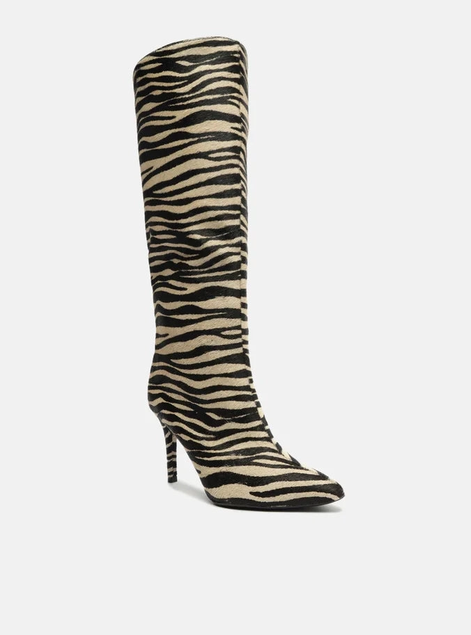 Comfort Wedge Merida  Stiletto Leather Boot