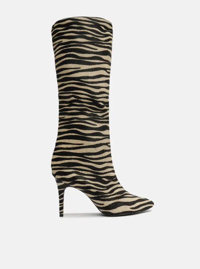 Merida  Stiletto Leather Boot Wind Safe Padded Comfort Cold Weather