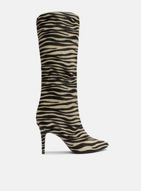 Merida  Stiletto Leather Boot Wind Safe Padded Comfort Cold Weather