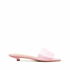 Contoured Arch Bridge Avery Satin Sandal