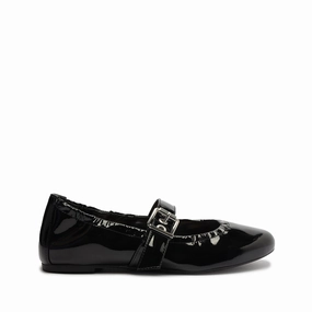 Calita Patent Leather Flat Valley Run Quick Drying Casual Wear