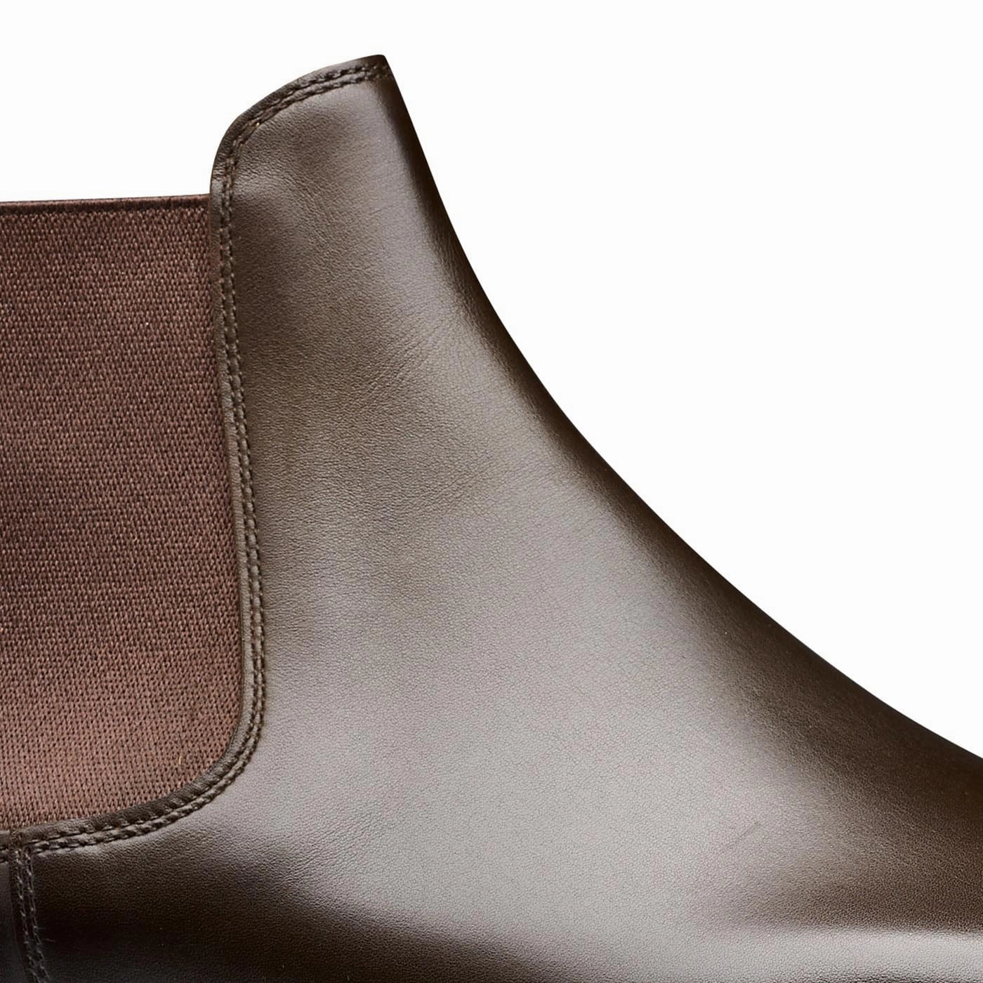 Low Profile Design Peak Mode Chelsea 5 Dark Brown Wax Calf