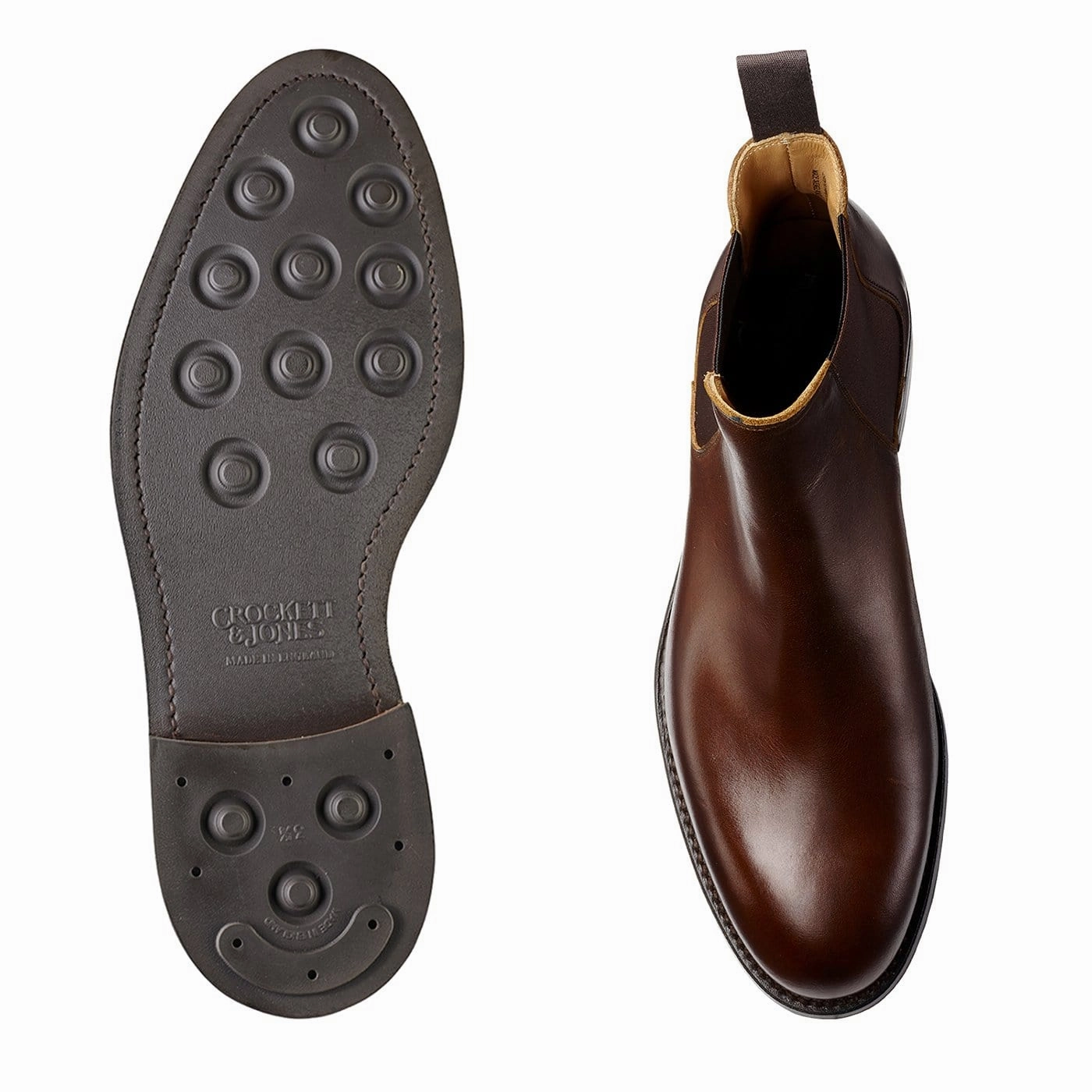 Chelsea 5 Dark Brown Wax Calf Flexible Outsole Construction