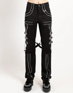 BAND PANT WHITE All Season Roomy Fit