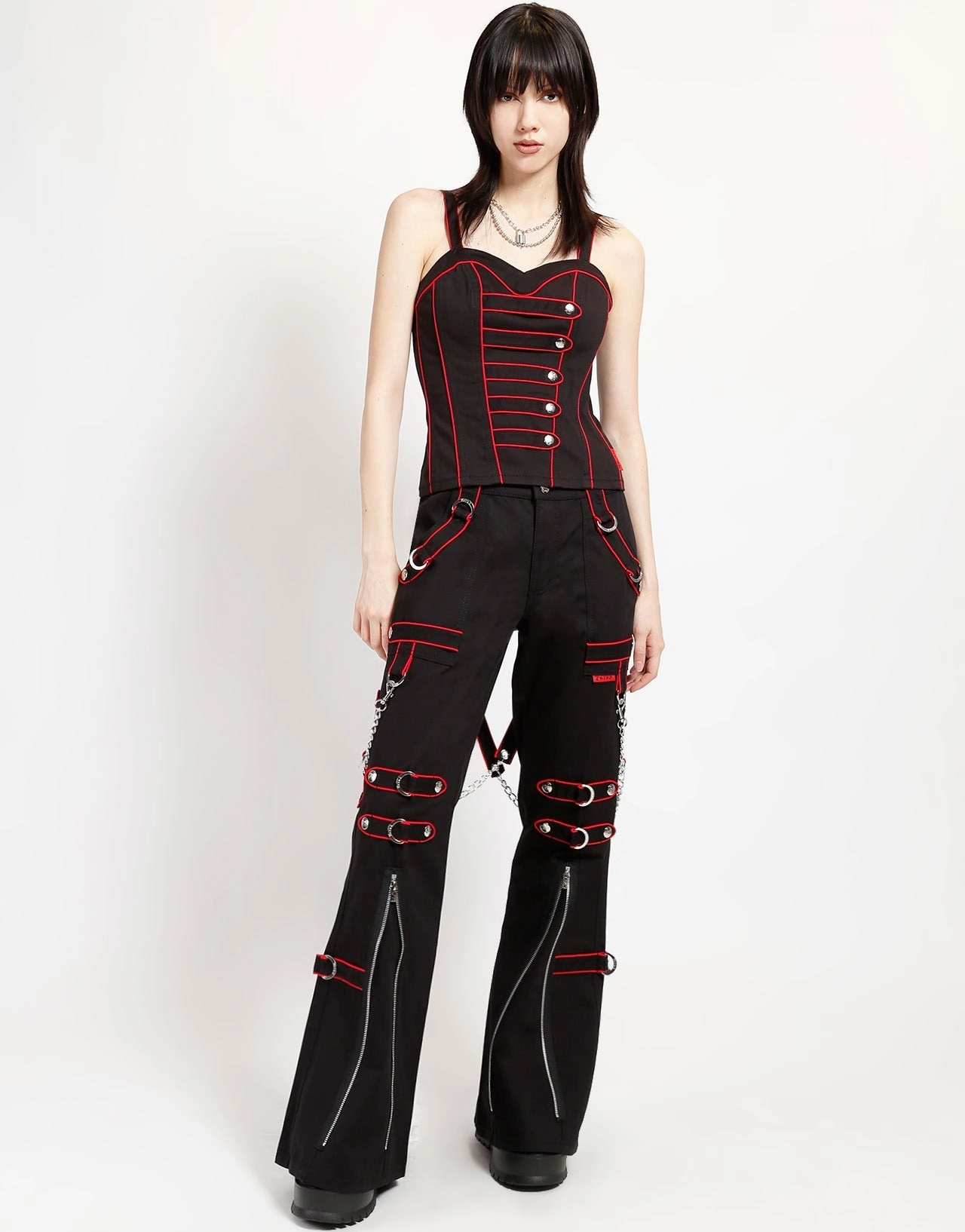 BAND DARK STREET PANT RED Chill Fit ArticulatedJoints