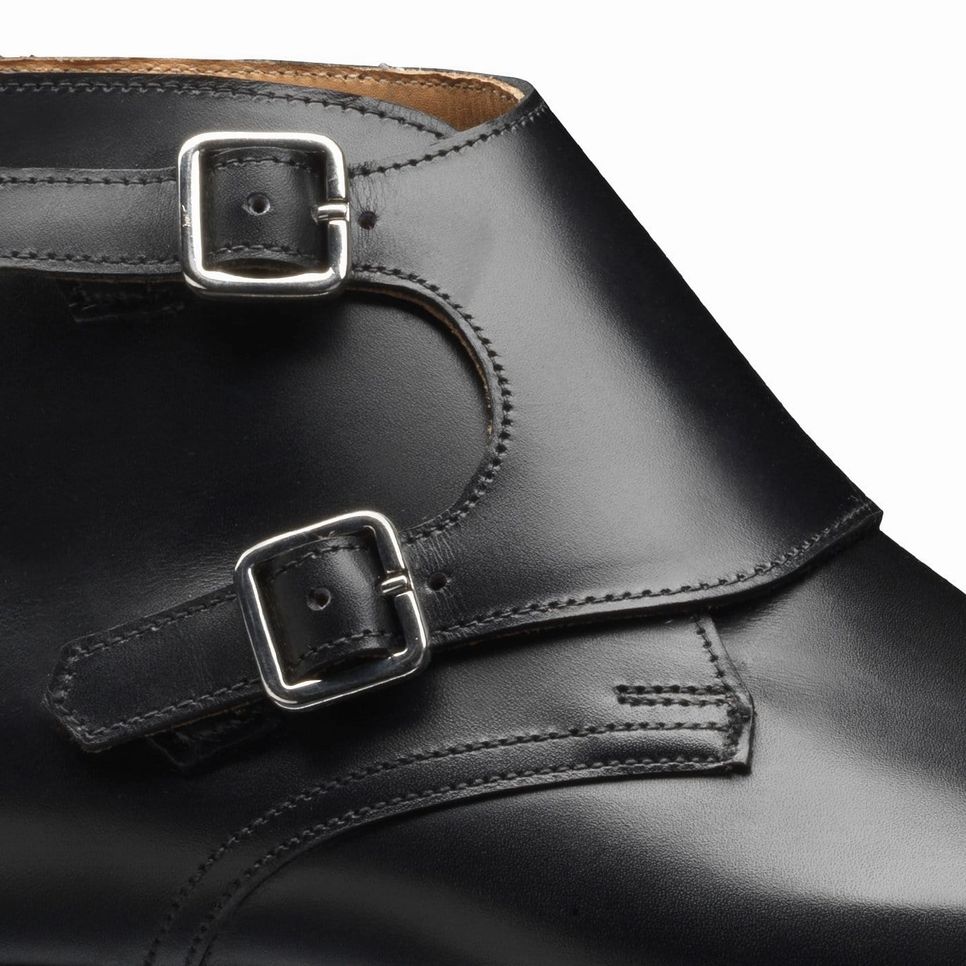 Eco Material Outdoor Trek Low Heel Camberley Black Calf