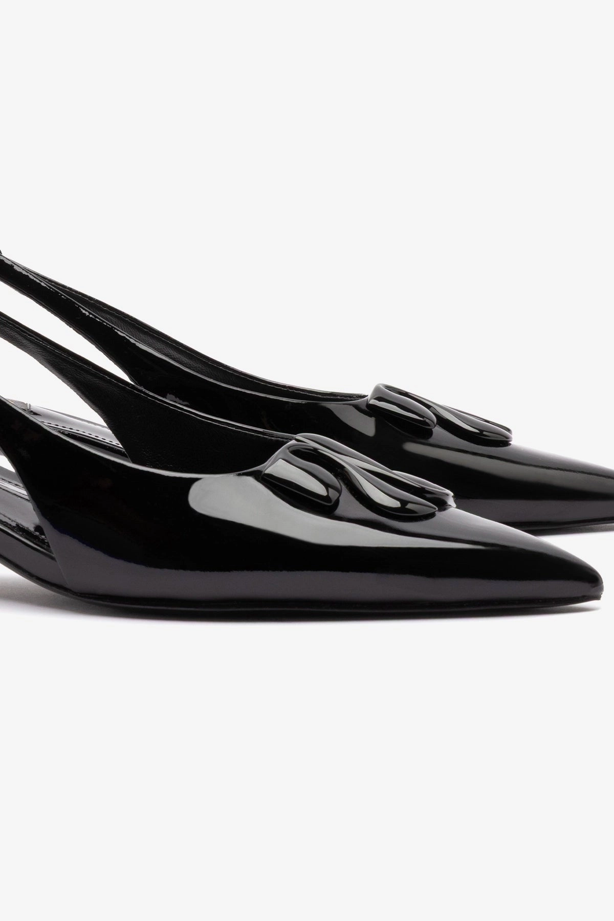 Kaitlan LL Low Pump In Black Patent Leather Urban Chill Ultra Light Cushioning
